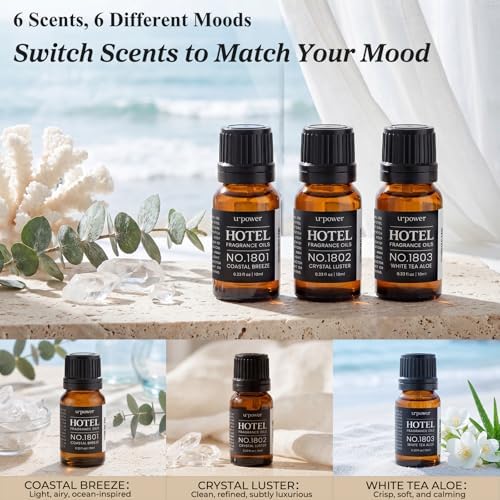 URPOWER Hotel Collection Diffuser Oil Essential Oils for Diffusers for Home - Image 2