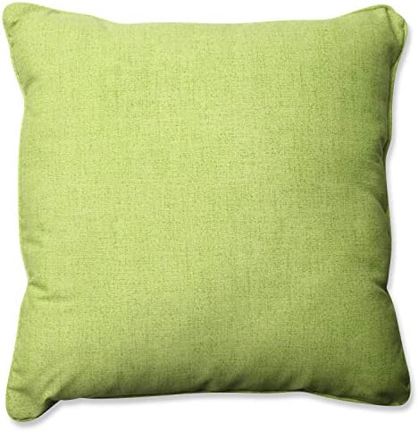 Pillow Perfect Pompeii Solid Indoor/Outdoor Floor Pillow Plush Fill, Weather and Fade Resistant, Floor - 25" x 25", Green, - Image 4