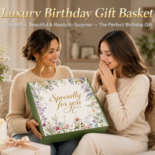 Birthday Gifts for Women, Self Care Gift Basket for Women, Thinking of You & Get Well Soon Gifts, Relaxing Spa Care Package for Mom, Sister, Best Friend, Her - Image 2