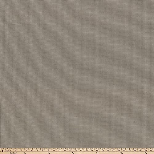 Pillow Perfect Monti Chino Solid Indoor/Outdoor Throw Pillow Plush Fill, Weather and Fade Resistant, Throw - 18.5" x 18.5", Grey, 2 Count - Image 6