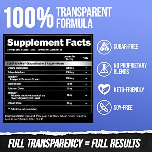 ALPHA LION Superhuman Post, Post Workout Recovery, Fast Acting Post Workout for Men & Women (25 Servings, Curlin Candy) - Image 5