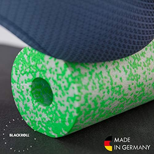 BLACKROLL - MED or MED 45 Foam Roller, Ideal for Myofascial Trigger Point Release and Back Massage, for Yoga, Exercise, Pilates, and Home Gym Workouts and Muscle Recovery, White/Green - Image 5