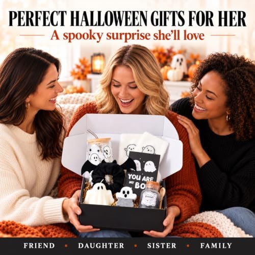 Boo Basket Stuffers for Women, Halloween Spooky Gifts for Teens Girls - Image 7