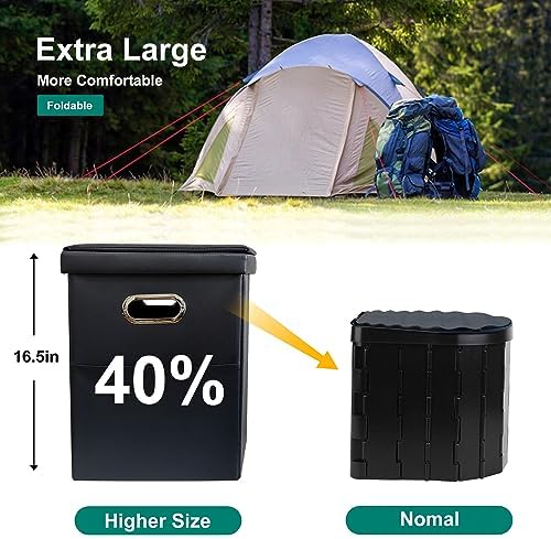 Ann Katy Upgrade XL Portable Toilet for Adults, Extra Large Camping Toilets - Image 5