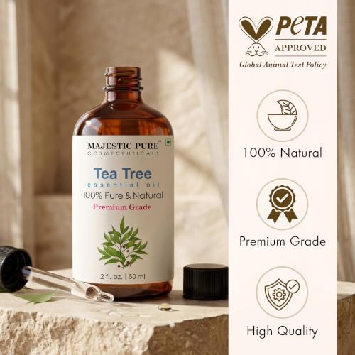 Majestic Pure Tea Tree Essential Oil for Diffuser - 2 Fl Oz - Image 6