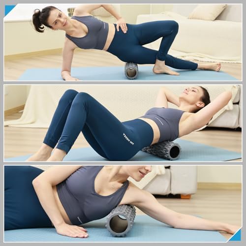 Foam Roller, 15 inch High Density Massage Roller for Exercise - Image 6