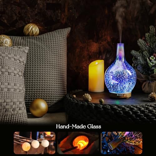 Porseme 150ml Handmade Essential Oil Diffuser 6H Runtime - Image 5