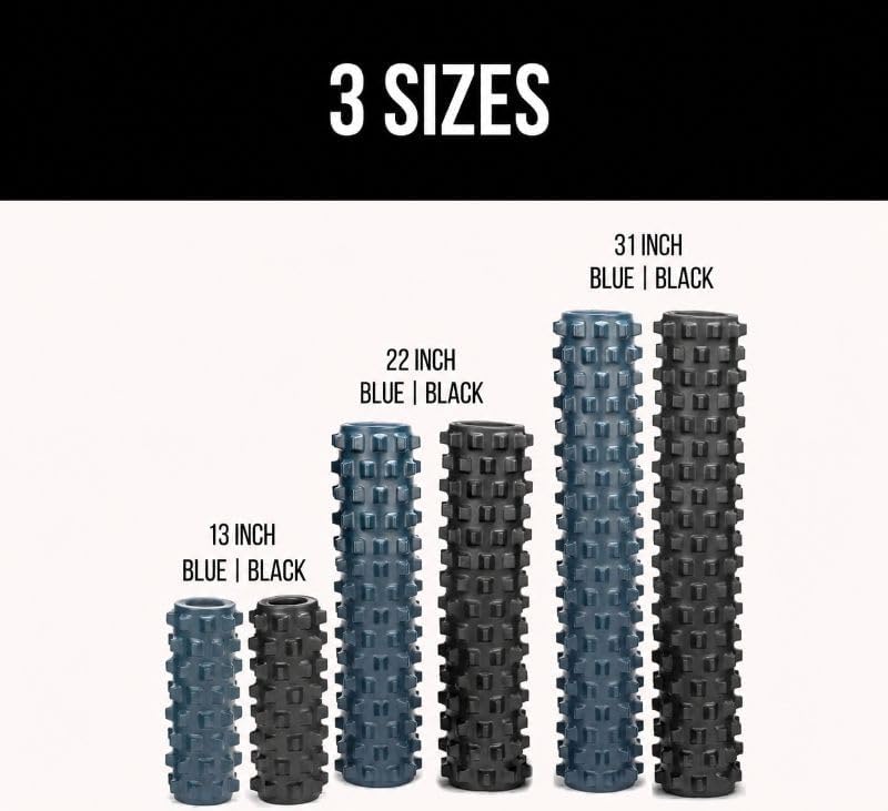 RumbleRoller Extra Firm Foam Roller Deep Tissue Massage Roller for Muscle Recovery (22 Inches Midsize) - Image 5