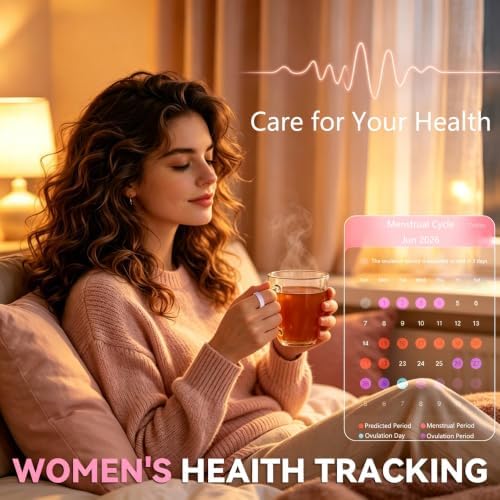 Smart Ring for Women Men,Fitness Tracker,Health Ring,Sleep Tracker - Image 4