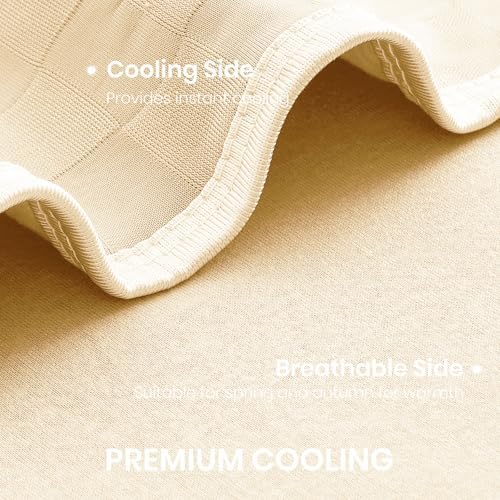Topcee Cooling Blanket 50"x70" for Hot Sleepers Summer Cold Blanket - Image 5