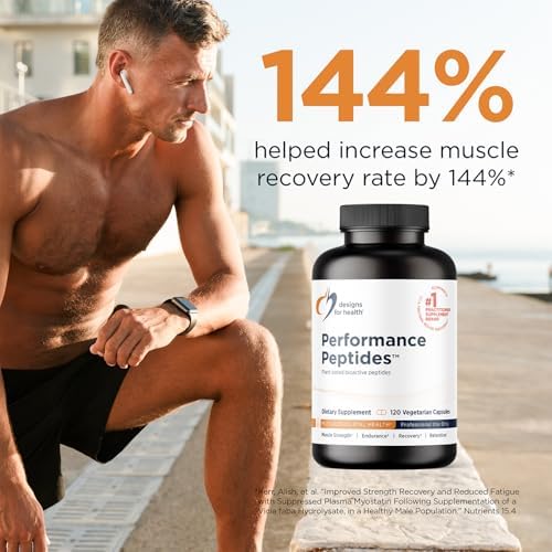 Designs for Health Performance Peptides, 120 Capsules - Image 4