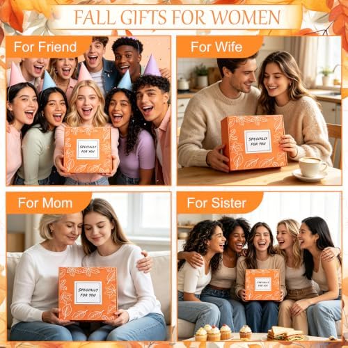 12 Pcs Fall Gifts Baskets for Women, Get Well Gift Set with Coffee Cup - Image 7