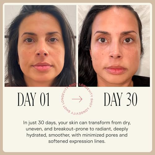 Happy Aging Liquid NAD+ Resveratrol Supplement, NMN Alternative, Liposomal Nicotinamide Riboside & Antioxidants for Energy Support, Brain Health, Firm Skin, Twice Weekly Use, 30 Shots - Image 6