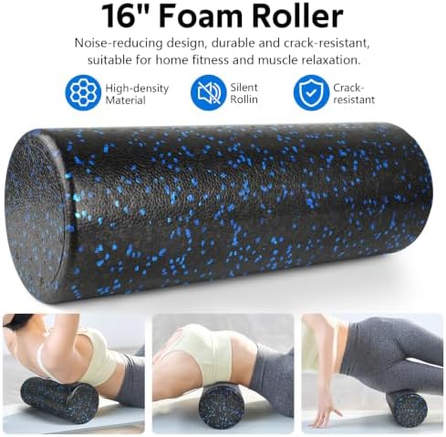 7 in1 Foam Roller Set for Deep Tissue Muscle Massager - Back Roller - Image 2