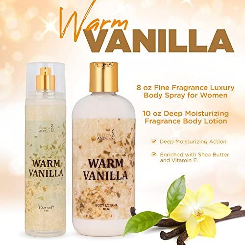 Home Spa Gift Deep Moisturizing Fragrance Body Lotion - (Warm Vanilla) - Image 2