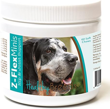 Healthy Breeds Bluetick Coonhound Z-Flex Minis Hip and Joint Support Soft Chews 60 Count by HealthyBreeds