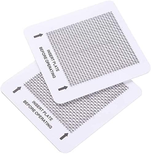 Universal Ceramic Ozone Plates for Mammoth and Other Generic Ozone Generators Washable Purification Air Purifier, 4.5" x 4.5" Inches Replacement Ozone Plates (2 Pack)… by MR.PAW