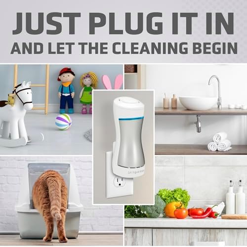 GermGuardian GG1000 Pluggable UV-C Sanitizer and Deodorizer, Kills Germs, Freshens Air and Reduces Odors from Pets, Smoke, Mold, Cooking and Laundry, 2-Pack - Image 3