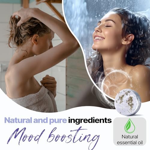 SWCANDY Shower Steamers Aromatherapy Gifts for Women 8 Pcs Shower Home Spa - Image 4