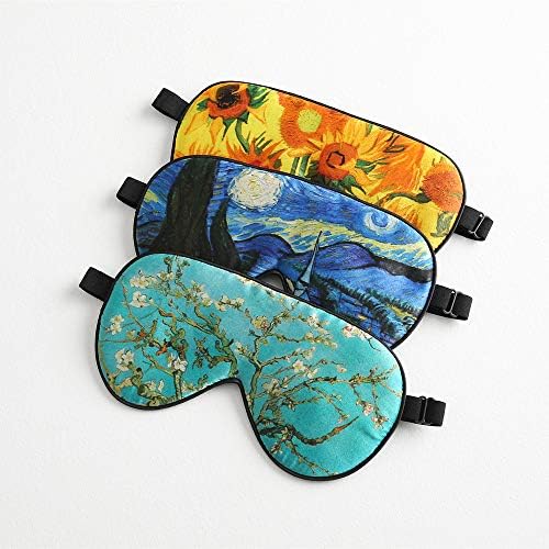 Tim & Tina 100% Silk Sleep Mask Comfortable,Super Soft Blindfold Eye mask Block Light for Sleeping,Shift Work,Naps with Carry Pouch Adjustable Strap (Night) - Image 6