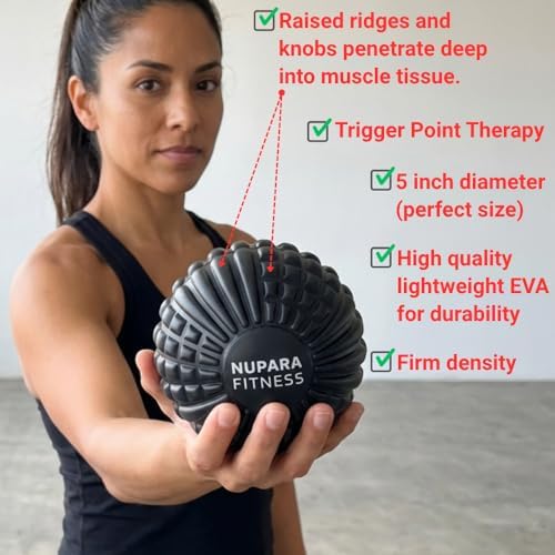 Foam Trigger Point Massage Ball | 5 Inch Massage Ball - Image 5