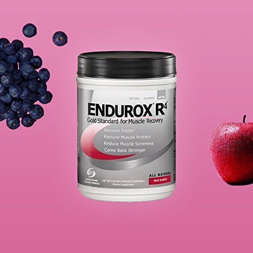 Endurox PacificHealth R4 Recovery Drink Mix, Fruit Punch, 14 Servings - Image 4