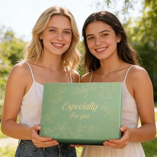 Get Well Soon Gifts Baskets for Women Self Care Gifts,Birthday Gifts for Women Spa Care Package, Set for Mom Wife Girlfriend Sister Best Friend (Green) - Image 3