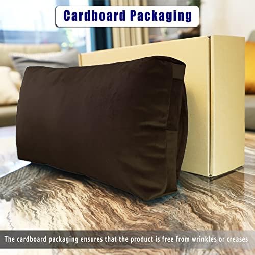 Headrest Pillow with Pearl Cotton Filling - Non-Slip Headrest Cushion for Recliners, Sofas and Loveseats (Chocolate) - Image 2