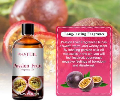 PHATOIL Passion Fruit Fragrance Oil for Diffuser Aromatherapy 3.38FL.OZ - Image 5
