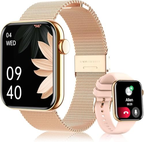 Smart Watch for Women 1.85" HD Fitness Step Tracker IP68 Waterproof by HXQHSTBGSMARTWATCHES