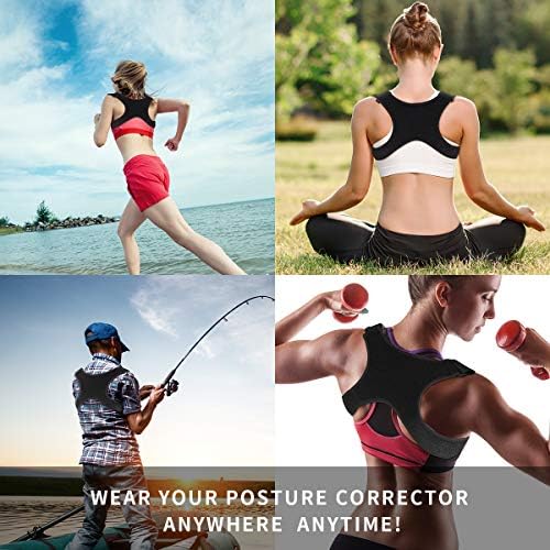 Posture Corrector for Kids,Adjustable Invisible Back Corrector Brace Upper Back Posture Brace for for Women Men Spinal Support to Improve Slouch (Adult Plus) - Image 4