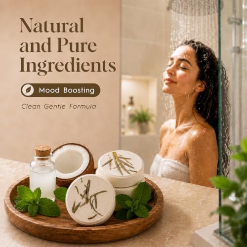 SWCANDY Coconut & Mint Shower Steamers 8 Pack, Home Spa Self Care - Image 4