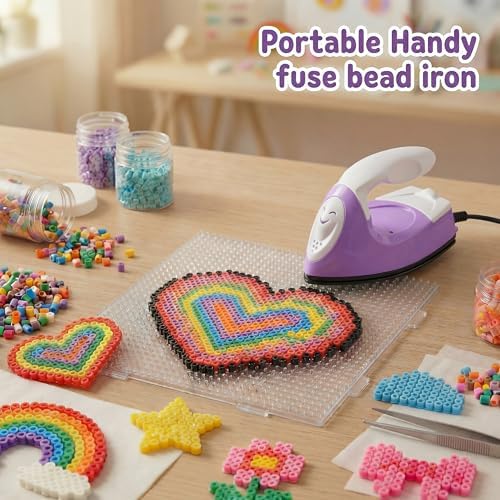 Honoson Mini Craft Iron with Charging Base Tiny,Purple - Image 6