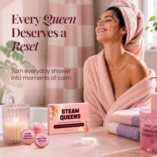 Shower Steamers Aromatherapy 6 Pack Best Friend Gift for Women Birthday, Friendship Present, Self Care Gifts for Women, Shower Tablets - Image 4