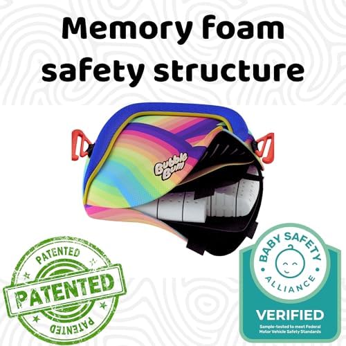 BubbleBum Twin-Pack, Backless Booster Car Seat – Inflatable,Travel Booster - Image 5