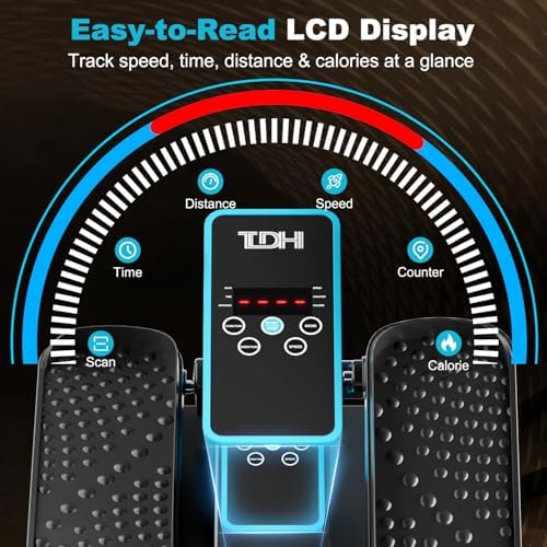 TDH Under Desk Elliptical Machine Leg Exerciser Electric - Image 4