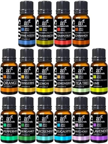 ArtNaturals Top 16 Essential Oils Set, 16 x 10 mL by ArtNaturals
