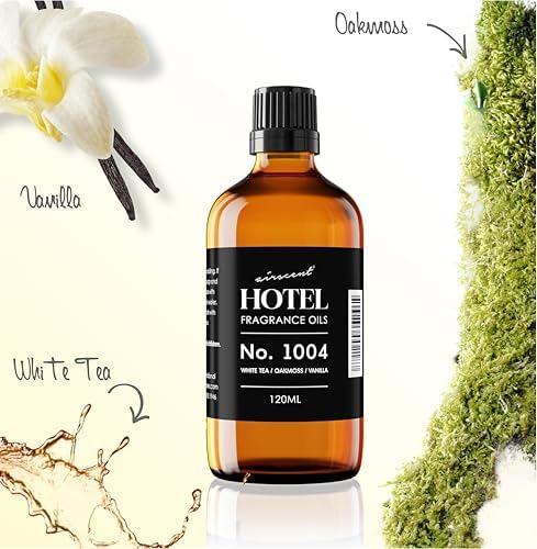 AirScent Hotel Diffuser Oil No. 1004 - White Tea Oakmoss Vanilla - 30 mL - Image 4