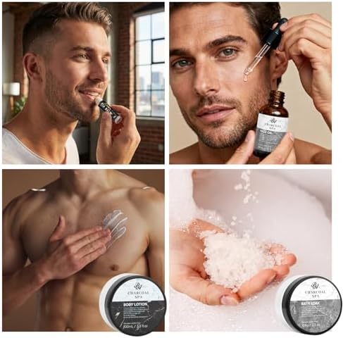 Gifts for Men, 23pcs Fathers Day Gifts for Dad, Spa Gift Basket For Him - Image 5