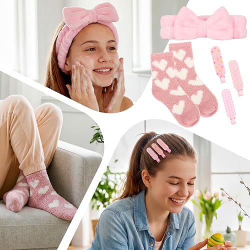 Bafeil 9Pcs Easter Gifts for Teens Girls - Easter Gift Basket - Image 6