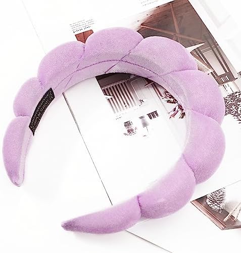 Ayesha Spa Headband for Washing Face Makeup Skincare Soft Sponge Hair band - Image 5