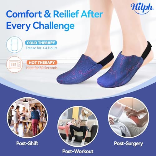 Hilph 2 Foot Toes Ice Pack Wrap for Broken Toes & Bunion Surgery Recovery - Image 6