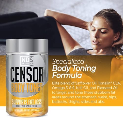 Censor NDS Nutrition CLA Fat Loss Formula - 90 Liquid Softgels - Image 3