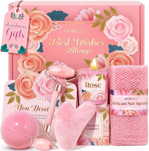 Birthday Gifts for Women, Self Care Spa & Bath Relaxation Gift Set by BofuoosBathSpa