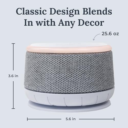 Yogasleep Dohm Nova White Noise Sound Machine, Better Sleep for Babies & Adults. Includes Night Light, 10 Fan Speeds & Calming Pink Noise for Louder Noise Masking. Noise Canceling for Office Privacy. - Image 4