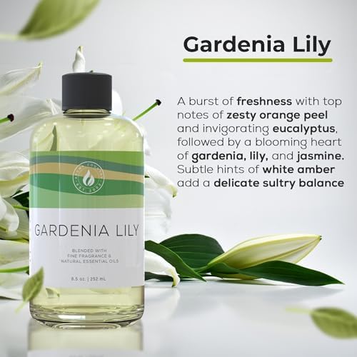 Aroma Country Gardenia Lily Luxury Diffuser Oil Refill (8.5 Fl Oz) - Image 2