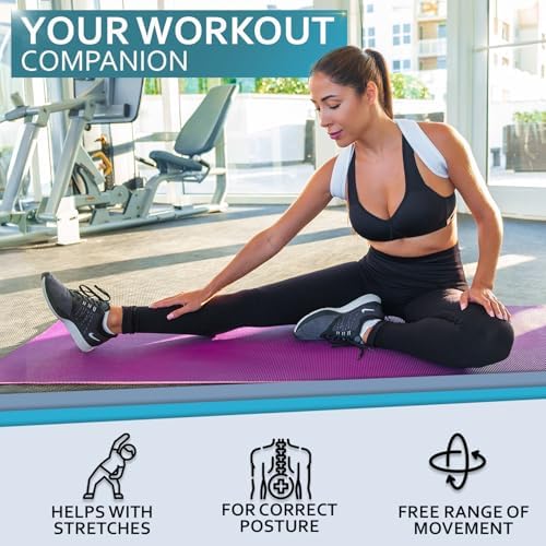 Upper Back Posture and Neck Hump Corrector - for Women and Men - Support Brace and Straightener for Pain Relief - Rounded Shoulder and Buffalo Hunchback Alignment - Discreet Under Clothes - White - Image 6