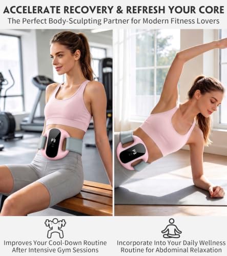 Wearable Fascia Ring Abdominal Massager Belt for Muscle Recovery - Image 4