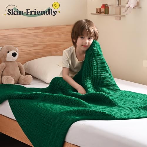 Guohaoi Knitted Weighted Blanket for Adults, 50"x60" 5lbs Full/Queen Size - Image 2