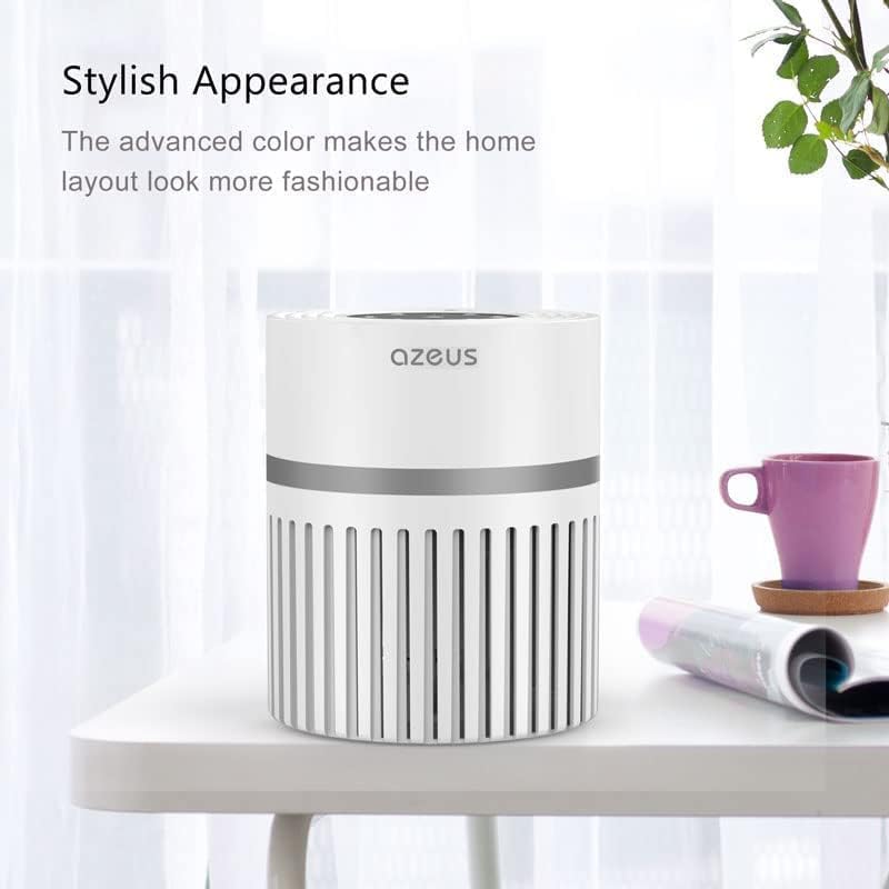 AZEUS air purifier, gets rid of pet smells, great for bedrooms and home use (Pack of 2) - Image 6